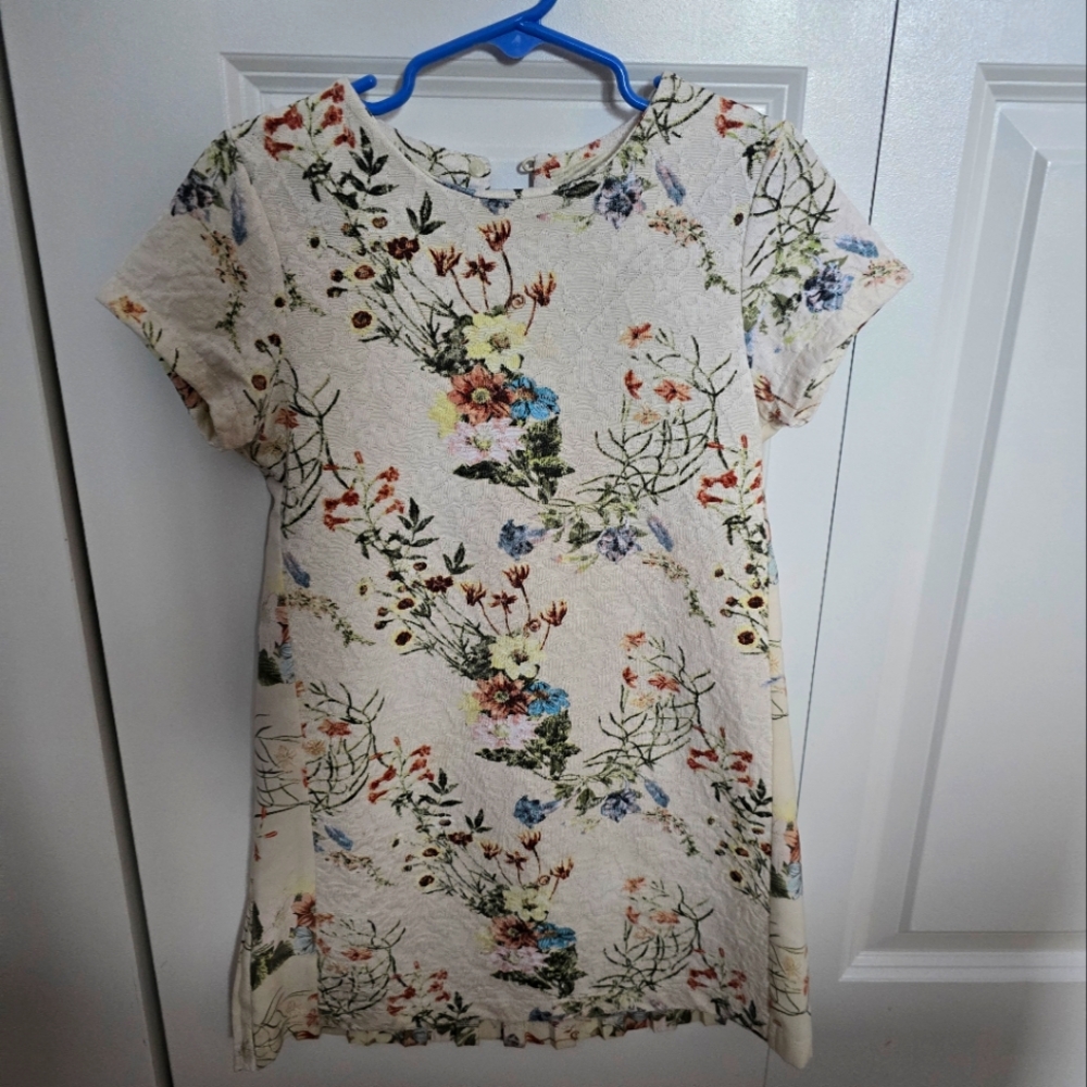 Zara Size 7 - Pleated back
